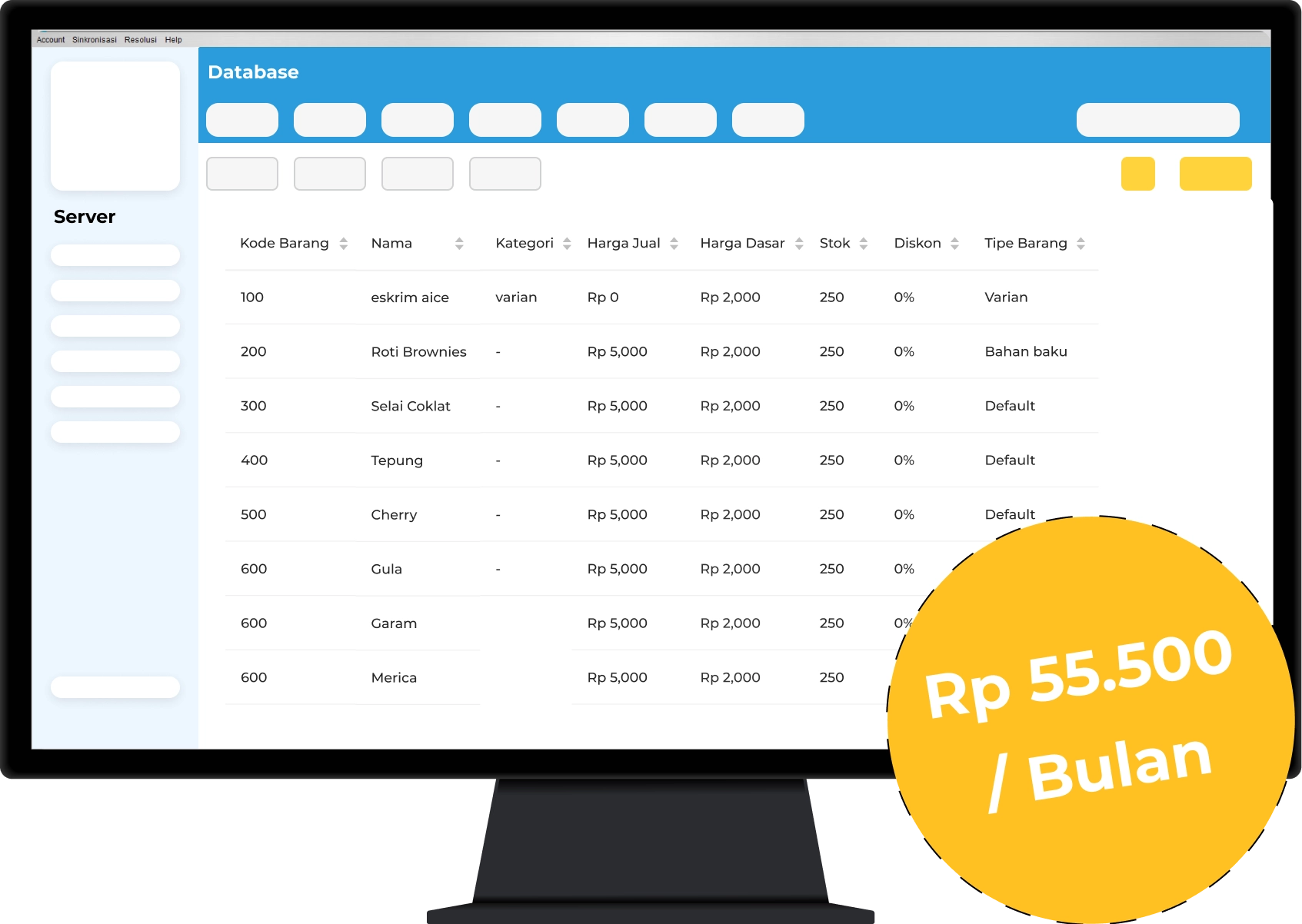 Aplikasi Kasir Offline